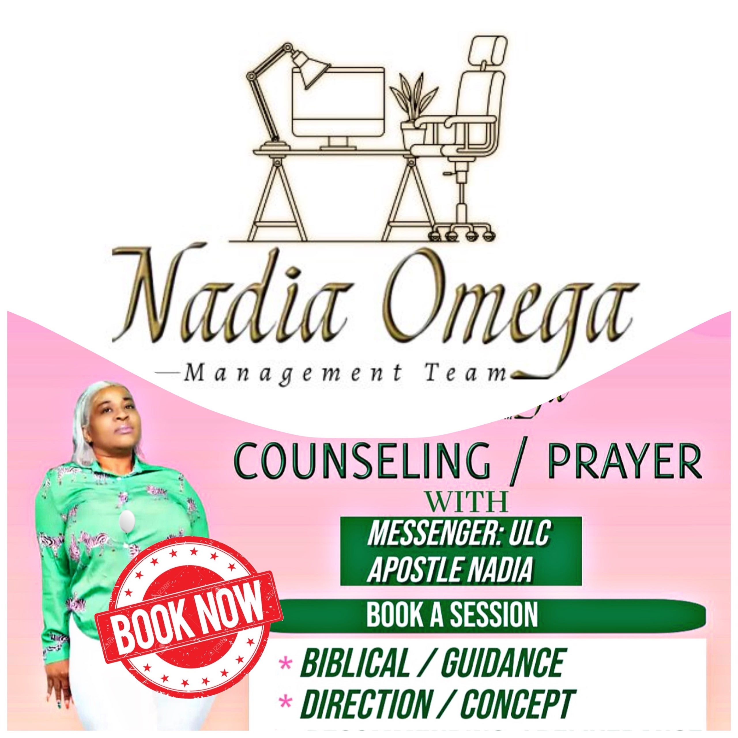 Phone counseling 25 mins Nadia Omega Management Team LLC